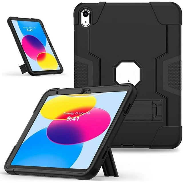 Entronix Case Compatible with iPad Mini 8.3" (6th Gen, 2021) - Triple-Layer Heavy Duty Protection