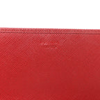 Saffiano Metal Oro Chain Wallet Fuoco