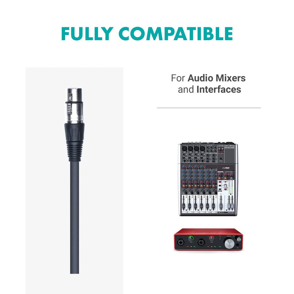 Movo PC-M6 Universal Cardioid Condenser Podcast Microphone with XLR and 3.5mm