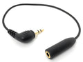 Movo MC4 TRRS to TRS Adapter - 3.5mm Microphone Adapter Cable