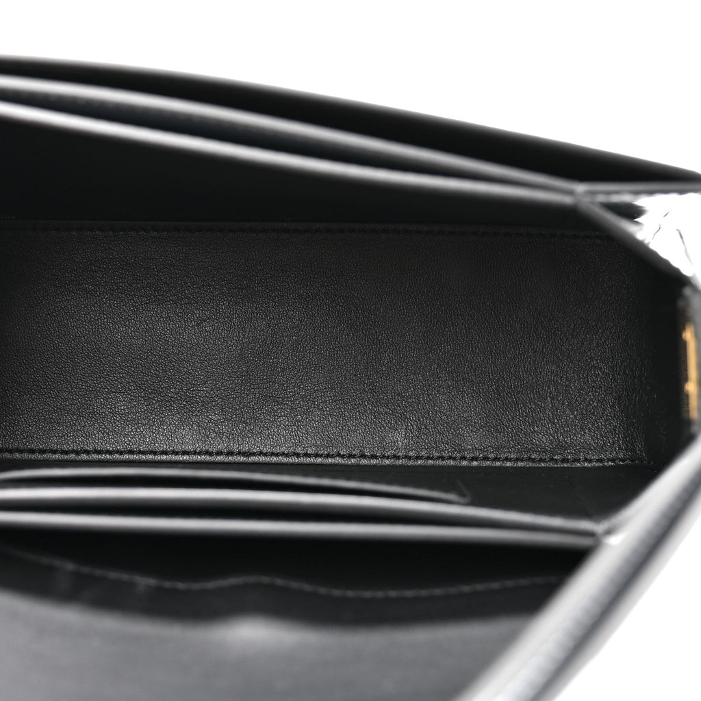 Metallic Calfskin Concerto Bag SIlver