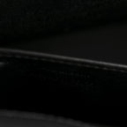 Calfskin Medium Heart Bolts Monogram Kate Satchel Black