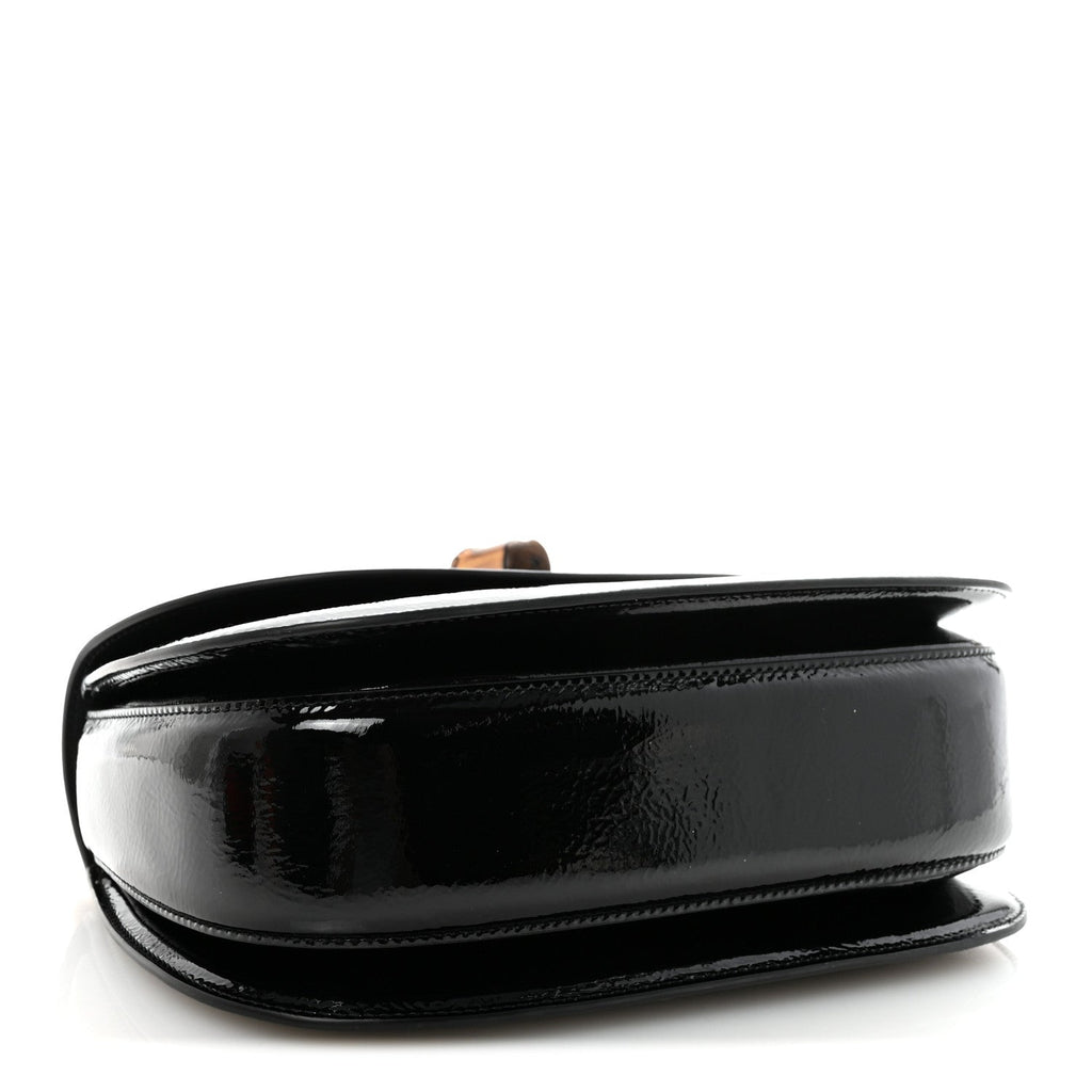 Skipper Calf Web Medium Bamboo 1947 Top Handle Bag Black