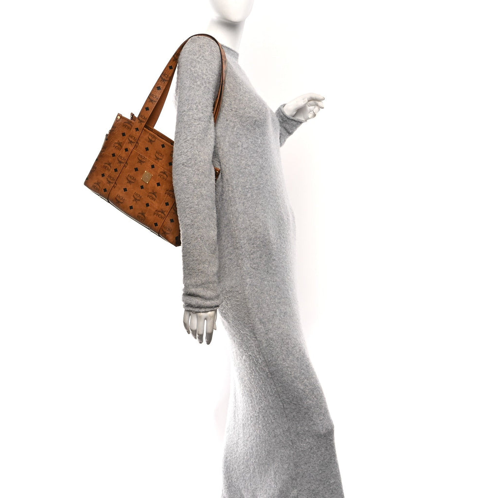 Visetos Aren Small School Bag Tote Cognac