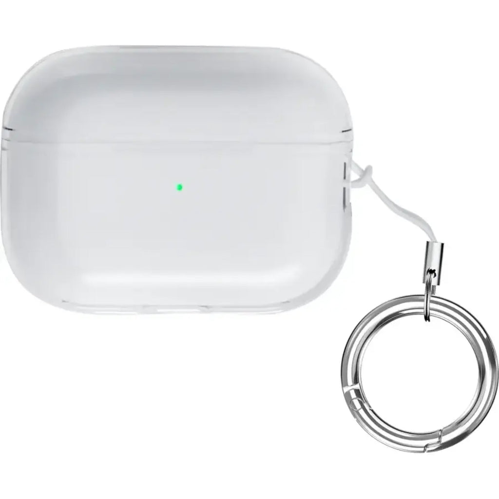 SAHARA - Hybrid Flex Series Case for Apple AirPods Pro (2nd Generation) - Clear