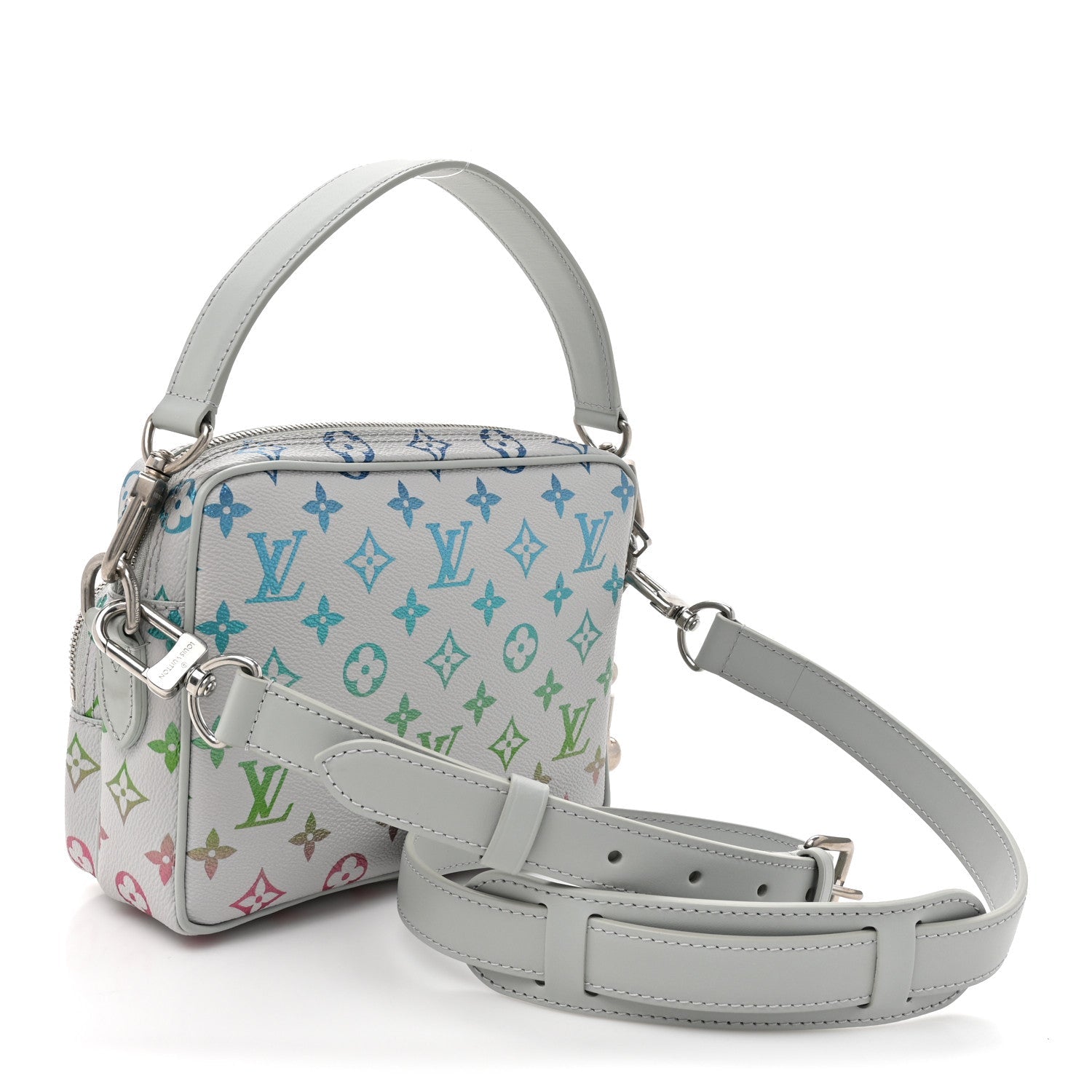 Monogram Iridescent Nil Gradient Grey