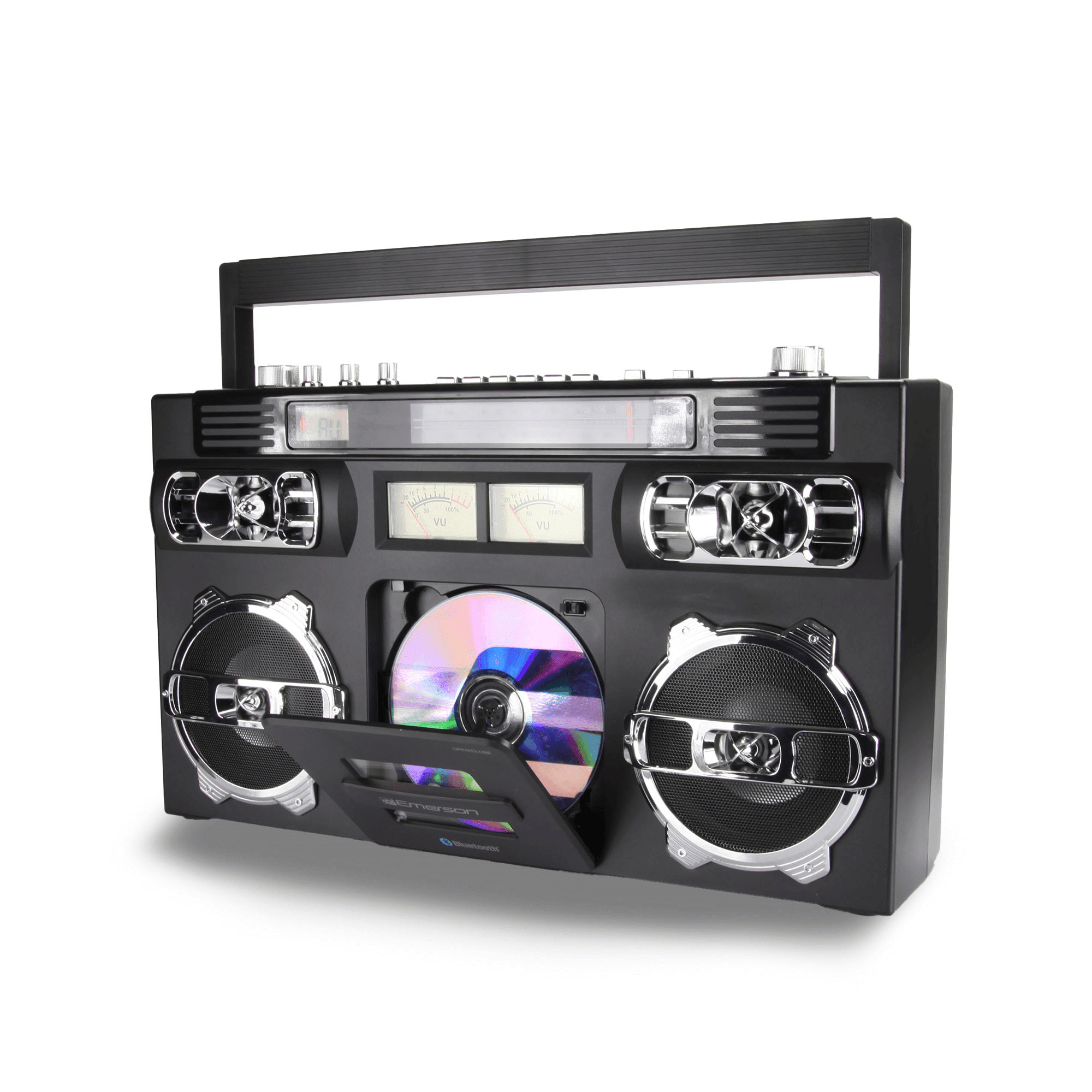 Retro Portable CD Boombox