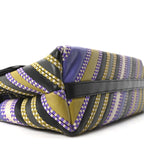 Nappa Striped Small Olimpia Black Multicolor