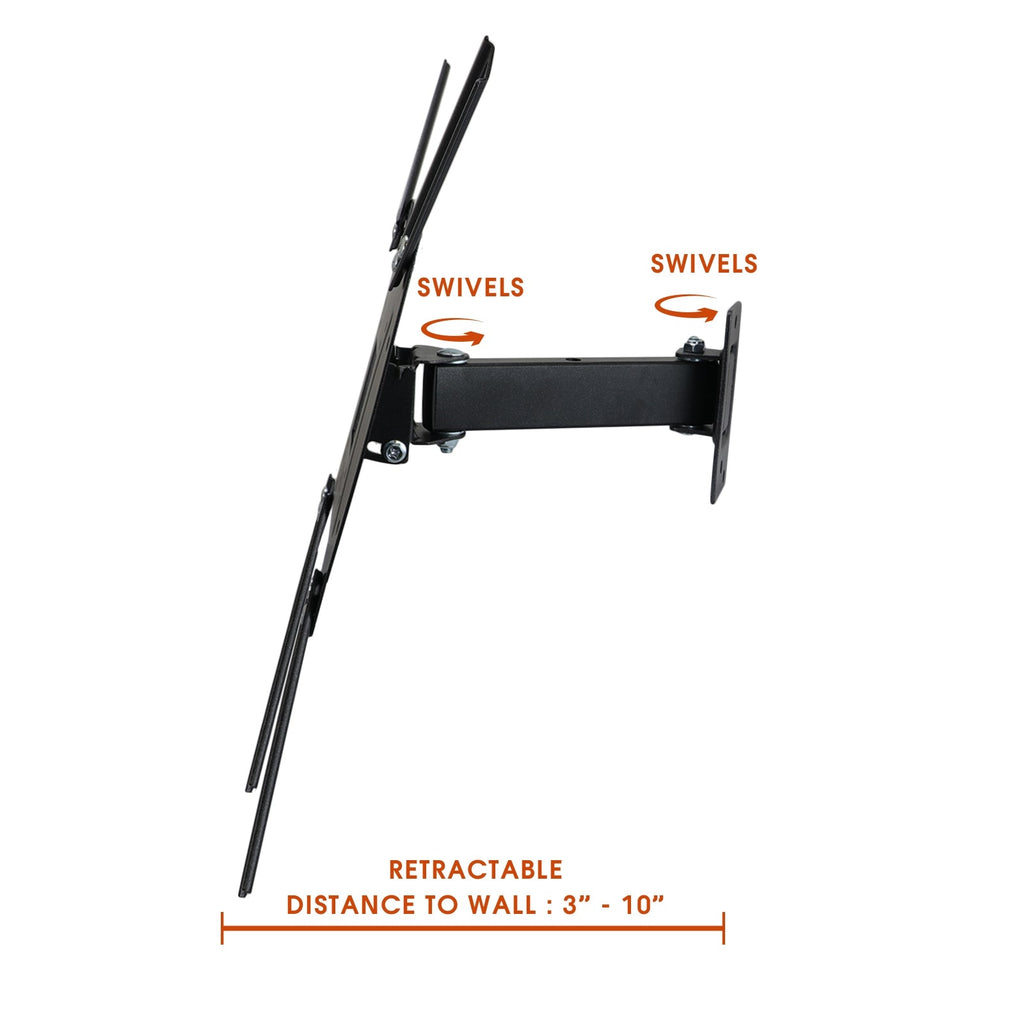 Versatile Full Motion Television Wall Mount for 17 - 55 Inch
