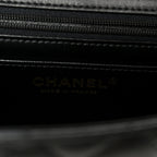 Lambskin Quilted Mini Rectangular Flap Black