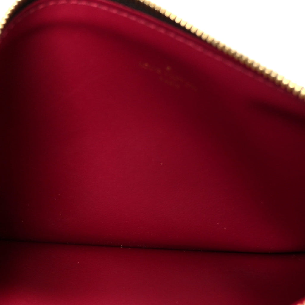 Monogram Pochette Felicie Chain Wallet Fuchsia