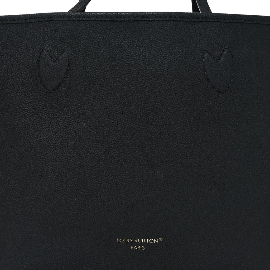 Monogram Calfskin Neo Neverfull Inside Out MM Black