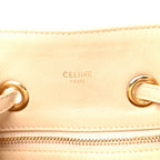 Calfskin Quilted Small C Backpack Nude