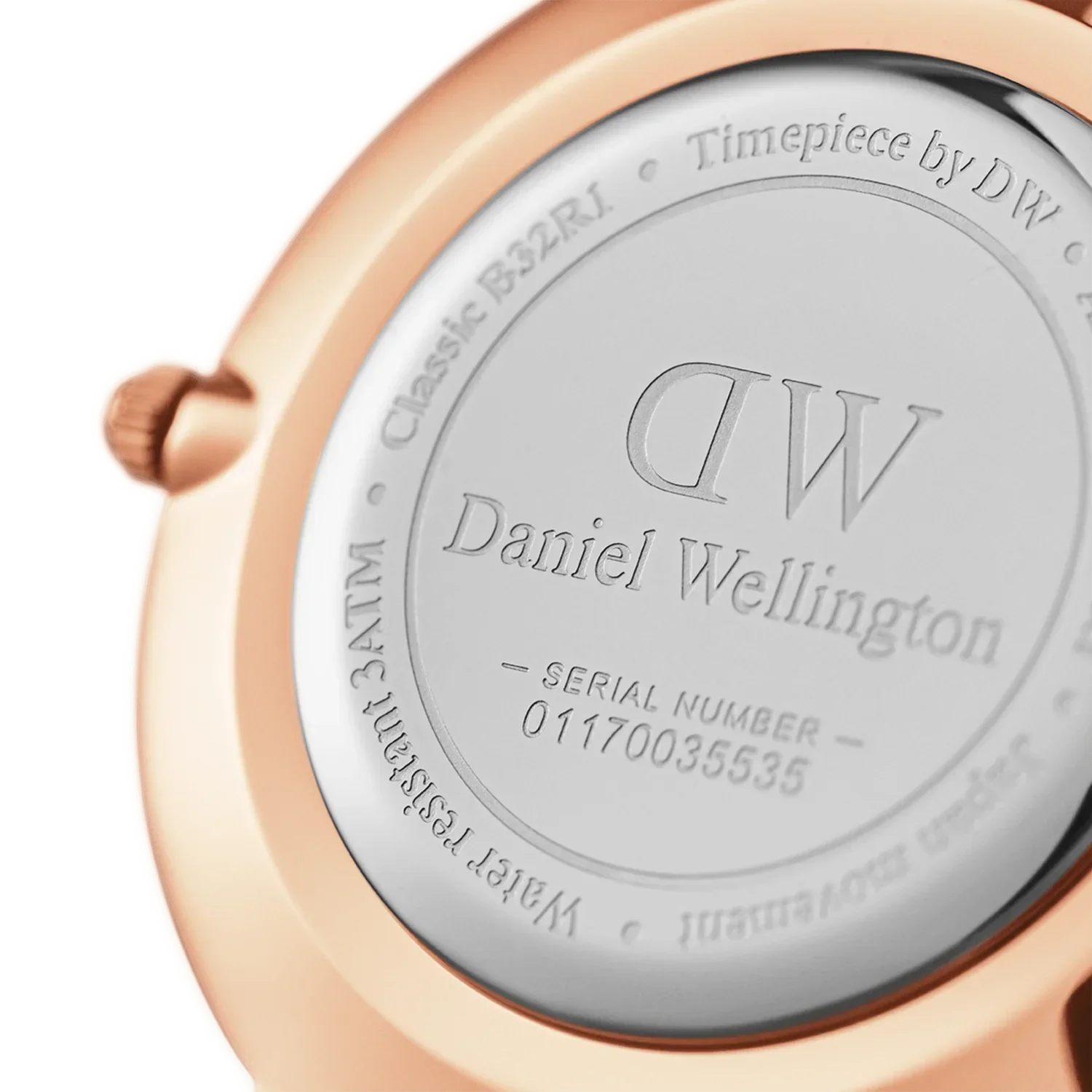 Daniel Wellington Ladies Petite Dover White Watch