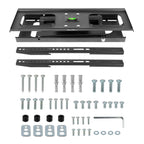 TV Wall Mount Swivel Tilt Full-Motion Articulating Wall Rack For 32in-55in TVs 99lbs Max Bearing Support VESA Up To 400x400mm