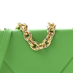 Calfskin Mount Envelope Bag Parakeet