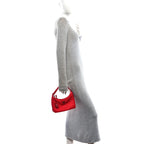 Tessuto Nylon Mini Re-Edition 2000 Bag Rosso