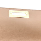 Grained Calfskin Sofia Satchel Moka