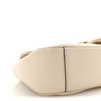 Calfskin Matelasse Mini GG Marmont Shoulder Bag White