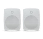 Dual Bluetooth Weatherproof Indoor & Outdoor Wall-Mount Loudspeakers