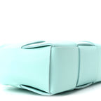 Grained Calfskin Maxi Intrecciato Mini Arco Tote Pale Blue