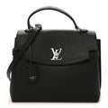 Soft Calfskin Lockme Ever MM Black