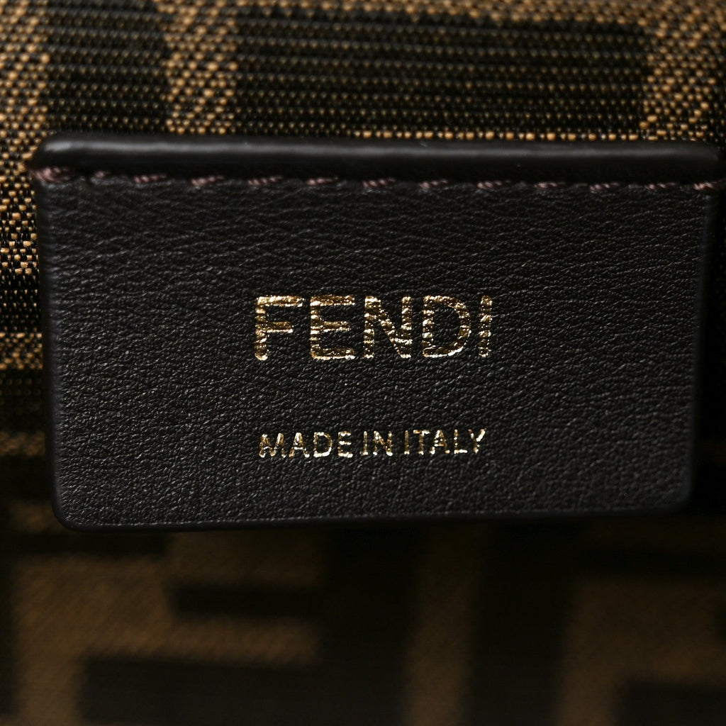 Shearling Small Fendi First Rosa Plaster
