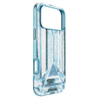 High smartphone case, Crystal effect, iPhone 17 Pro Max, Blue