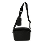 Calfskin Monogram Shadow Trio Messenger Black