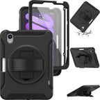 SAHARA - Raider Series Heavy-Duty Hand Strap Case - Apple iPad mini (A17 Pro) and Apple iPad mini (6th Generation 2021)