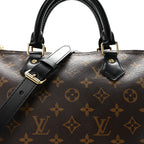 Monogram My World Tour Speedy Bandouliere 30 Black