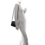 Nappa Intrecciato Mini Loop Camera Bag Black