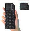 2.4G Mini Wireless Keyboard with Touchpad Mouse, Lightweight Portable Wireless Keyboard Controller with USB Receiver Remote Control for Windows/Mac/Android/PC/Tablet/TV/Xbox/PS3