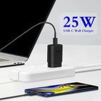 Entronix Wall Charger Combo - 2-Pack USB-C Charging Adapter for iPhone, Galaxy, More