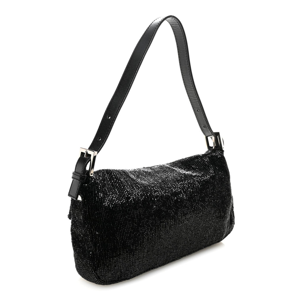Beaded Baguette Black