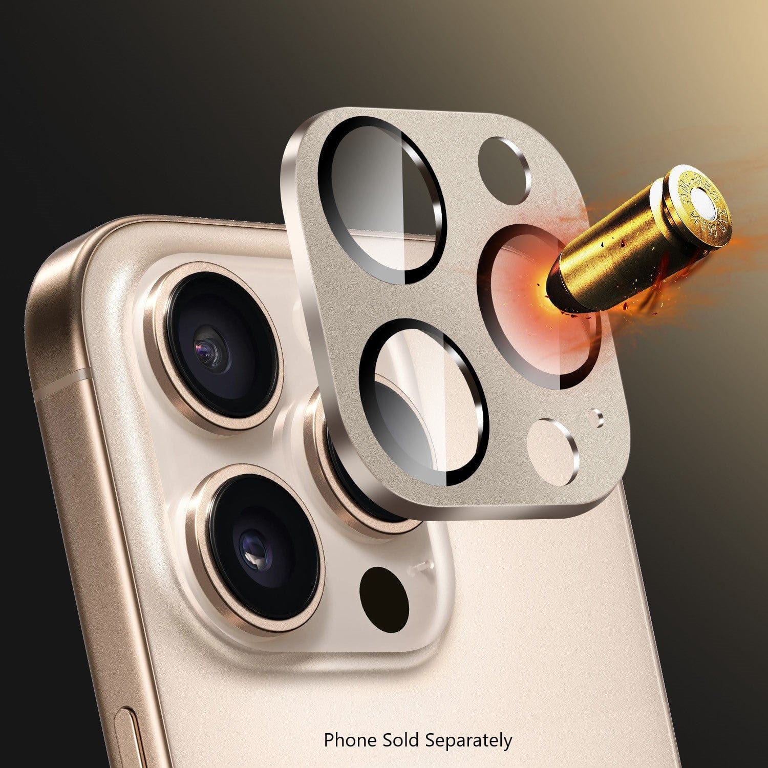 SAHARA - Ultra-Strong Camera Lens Protector for Apple iPhone 16 Pro and 16 Pro Max (2-Pack)