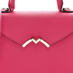 Carat Calfskin Gabrielle PM Fuchsia