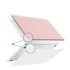 SAHARA - Woven Laptop Case for Apple MacBook Air 13" M1 Chip Laptops - Pink