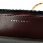 Caviar Quilted CC Turnlock Wallet On Chain WOC Black