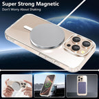 Entronix Bundle Compatible with iPhone 16 Pro - [Magnetic] Clear Case, 2 Clear Screen Protectors & 2 Camera Lens Protectors