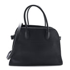 Matte Grained Calfskin Soft Margaux 12 Marine