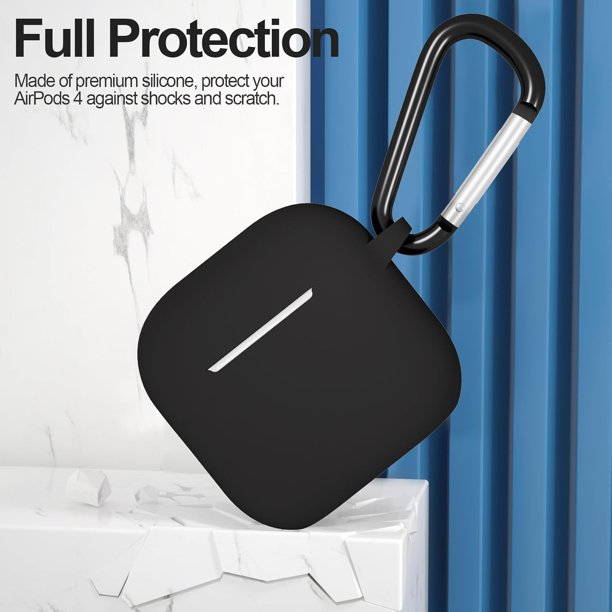 Entronix Case Compatible with AirPods 4th Gen - Soft-Touch Liquid Silicone