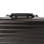 Gloss Polycarbonate Suitcase Compact Brown