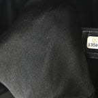 Glazed Calfskin Large On The Road Tote Black