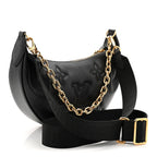 Calfskin Bubblegram Over The Moon Black