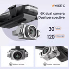 3 batteryV14 Professional Drone 6K HD Dual Camera Wifi FPV Portable RC Quadcopter , Drones suitable for adults/beginners.Logistics is randomly sent by UPS/UNI/GOFO/USPS/.