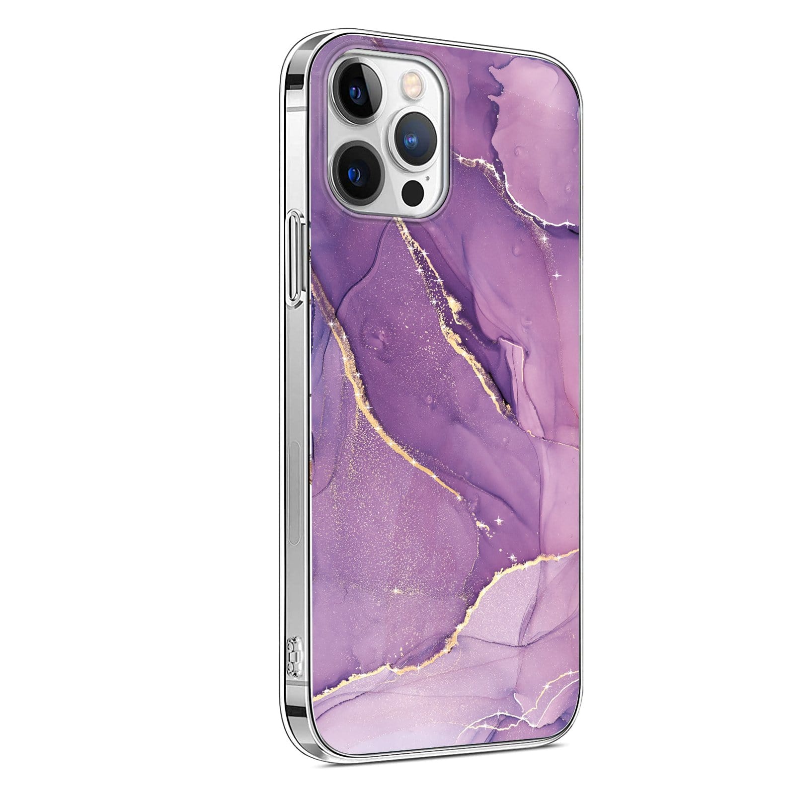 SAHARA - Purple Marble Series Case - iPhone 13 Pro