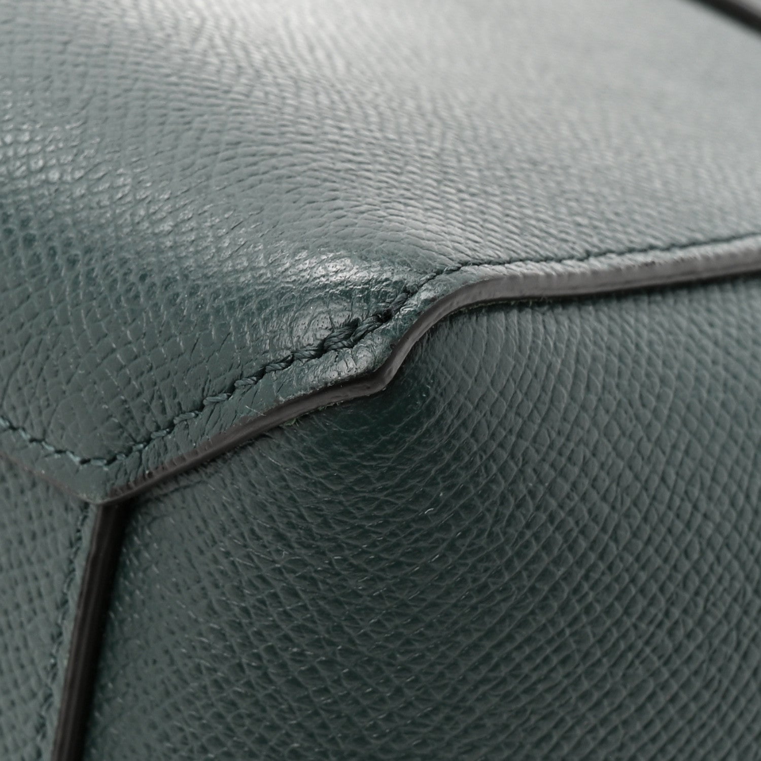Grained Calfskin Nano Belt Bag Amazone