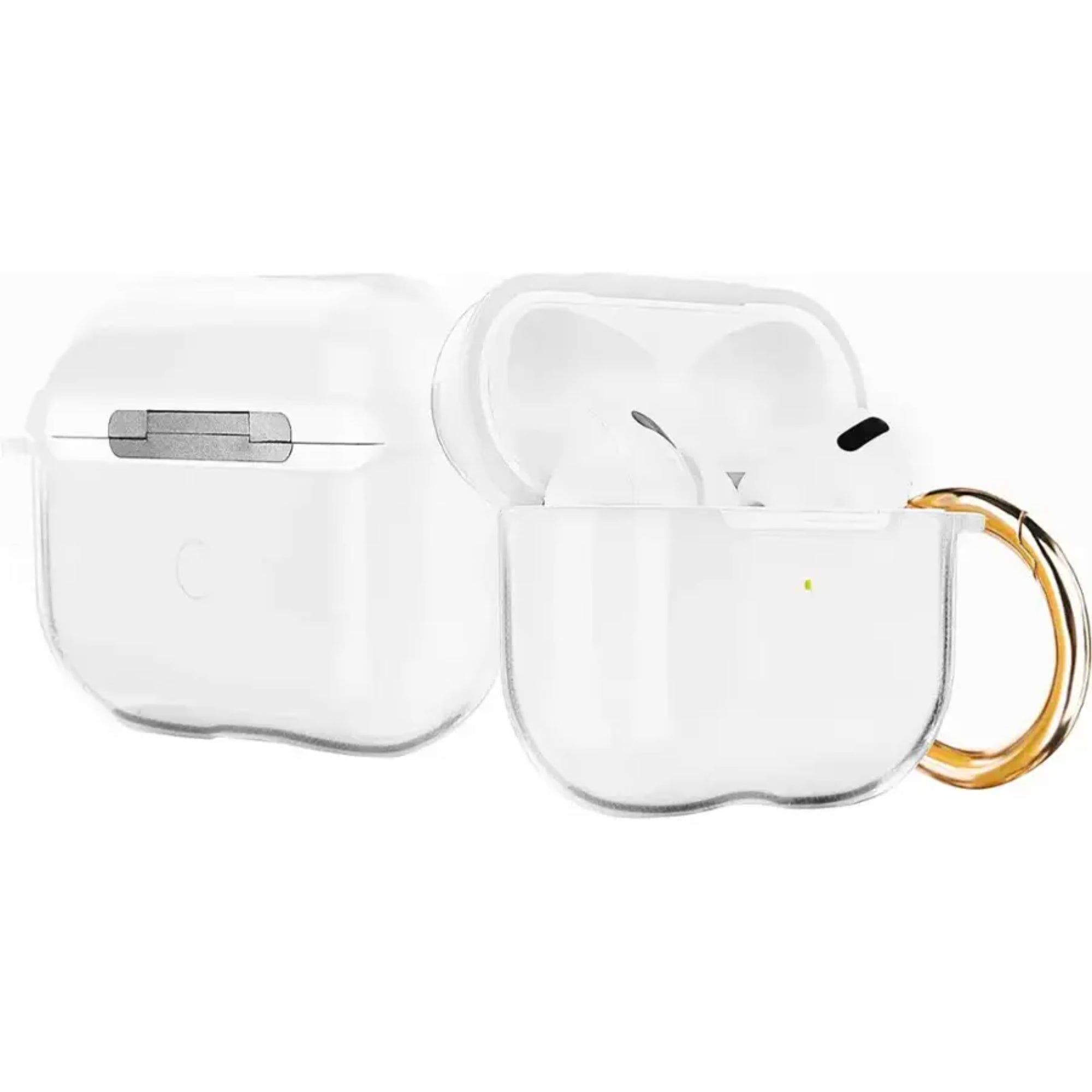 SAHARA - Hybrid Flex Series Case for Apple AirPods 3 (3rd Generation) - Clear