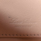 Grained Calfskin Extra Pocket Mini Pouch Creamed Honey